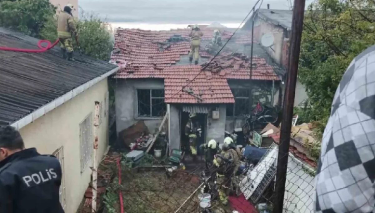 Maltepe'de gecekonduda &ccedil;ıkan yangında 11 yaşındaki &ccedil;ocuk &ouml;ld&uuml;