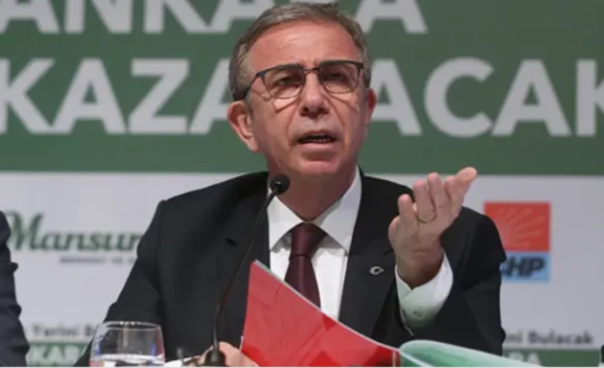 Mansur Yavaş CHP'den istifa etti