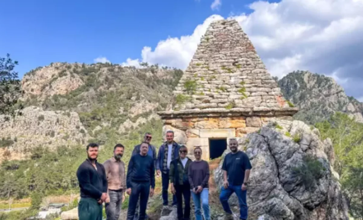 Marmaris'teki 2 bin yıllık piramit mezar koruma altına alınıyor       