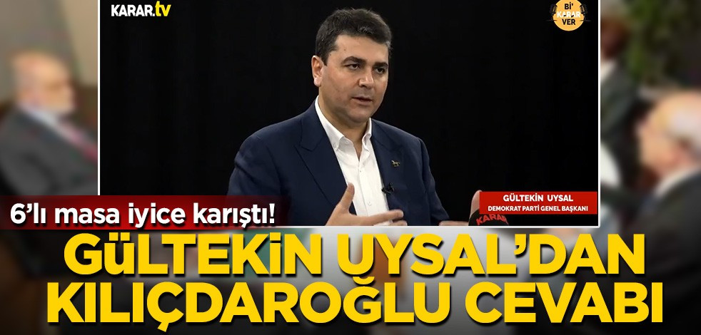 Masa iyice karıştı! Demokrat Parti'den Kemal Kılıçdaroğlu açıklaması