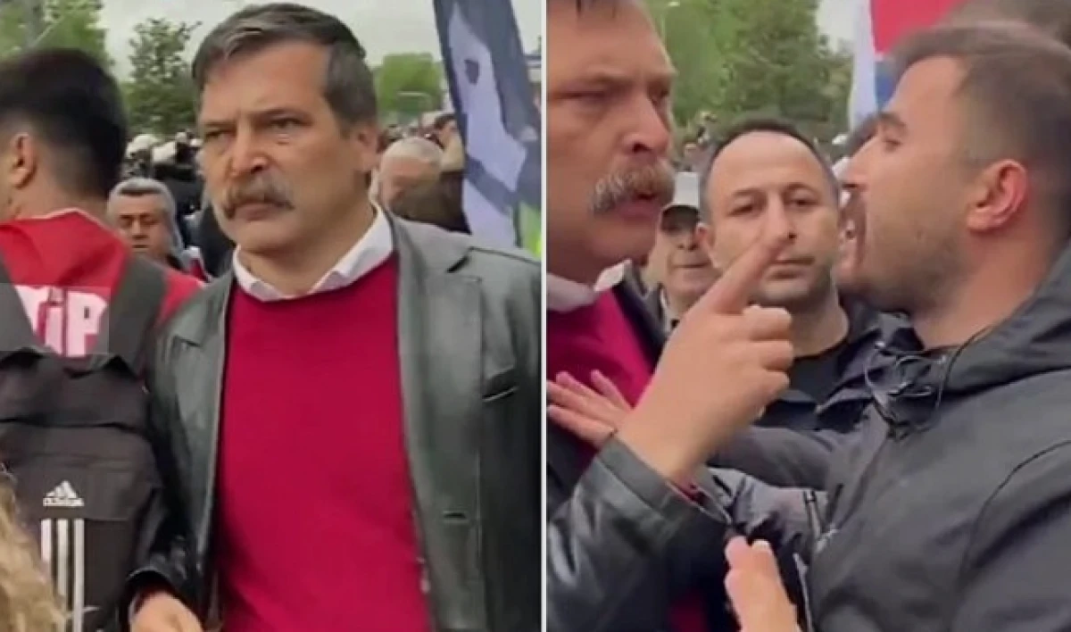 Mecidiyek&ouml;y'de arbade! TİP başkanı Erkan Baş polis barikatlarına saldırdı