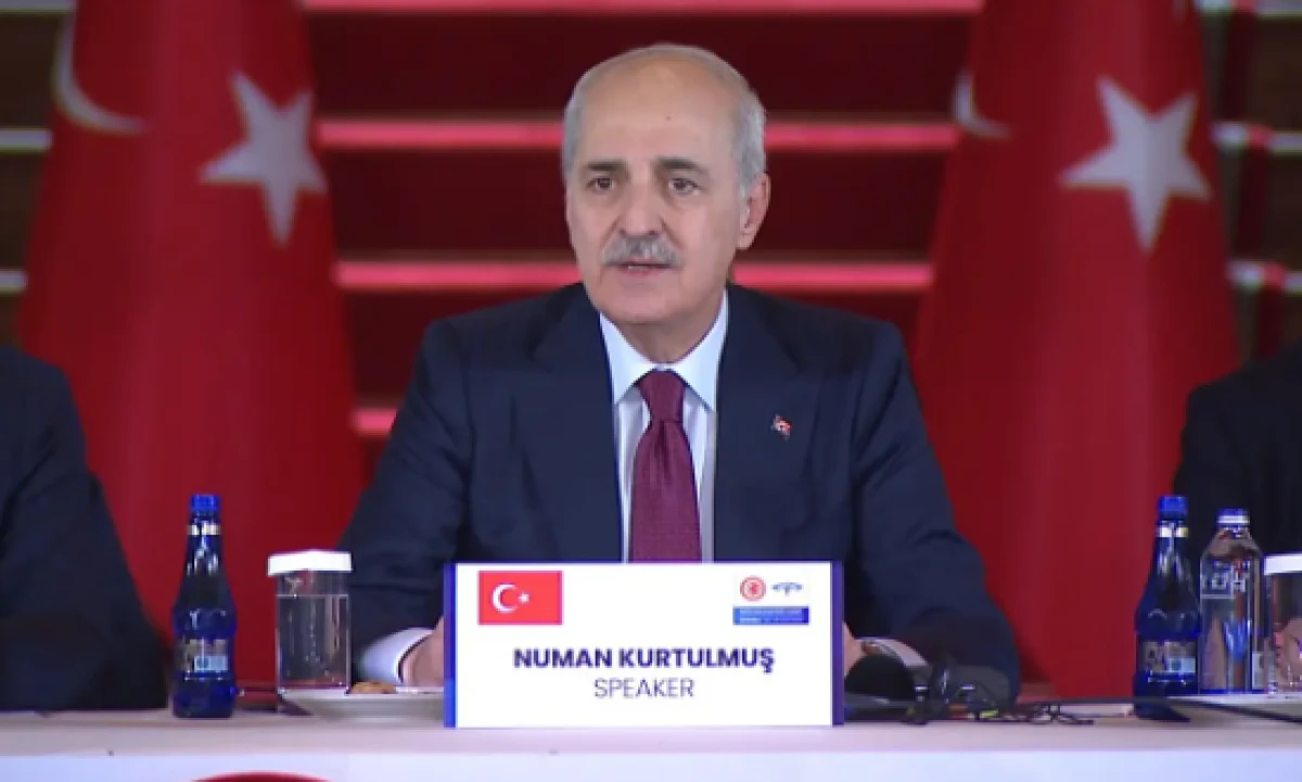 Meclis Başkanı Kurtulmuş'tan d&uuml;nyaya barış &ccedil;ağrısı