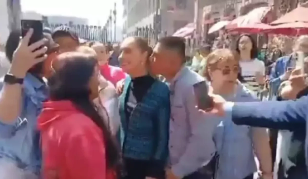 Meksikalı lidere sokak ortasında taciz şoku! 