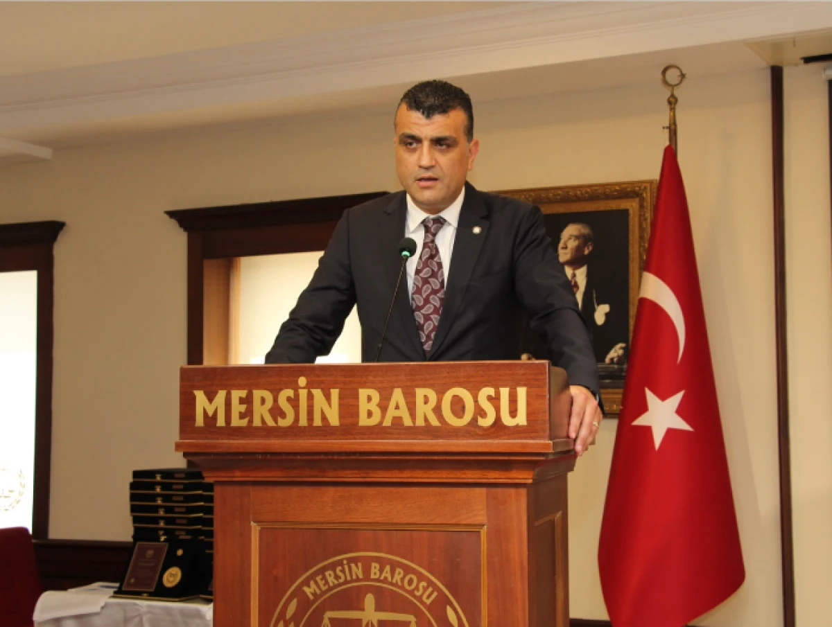 Mersin Barosu se&ccedil;imleri &ouml;ncesi dikkat &ccedil;eken istifa: Y&ouml;netim Kurulu &Uuml;yesi Hakkı Eren M&uuml;layim g&ouml;revinden ayrıldı
