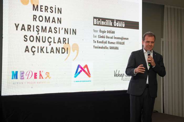 Mersin Roman Yarışması ödülleri dağıtıldı