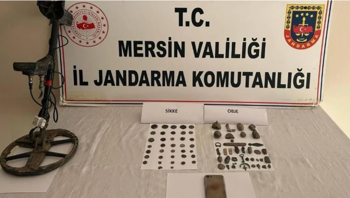 Mersin Tarsus'ta Ka&ccedil;ak Kazı Yapan 1 Ş&uuml;pheli Yakalandı         