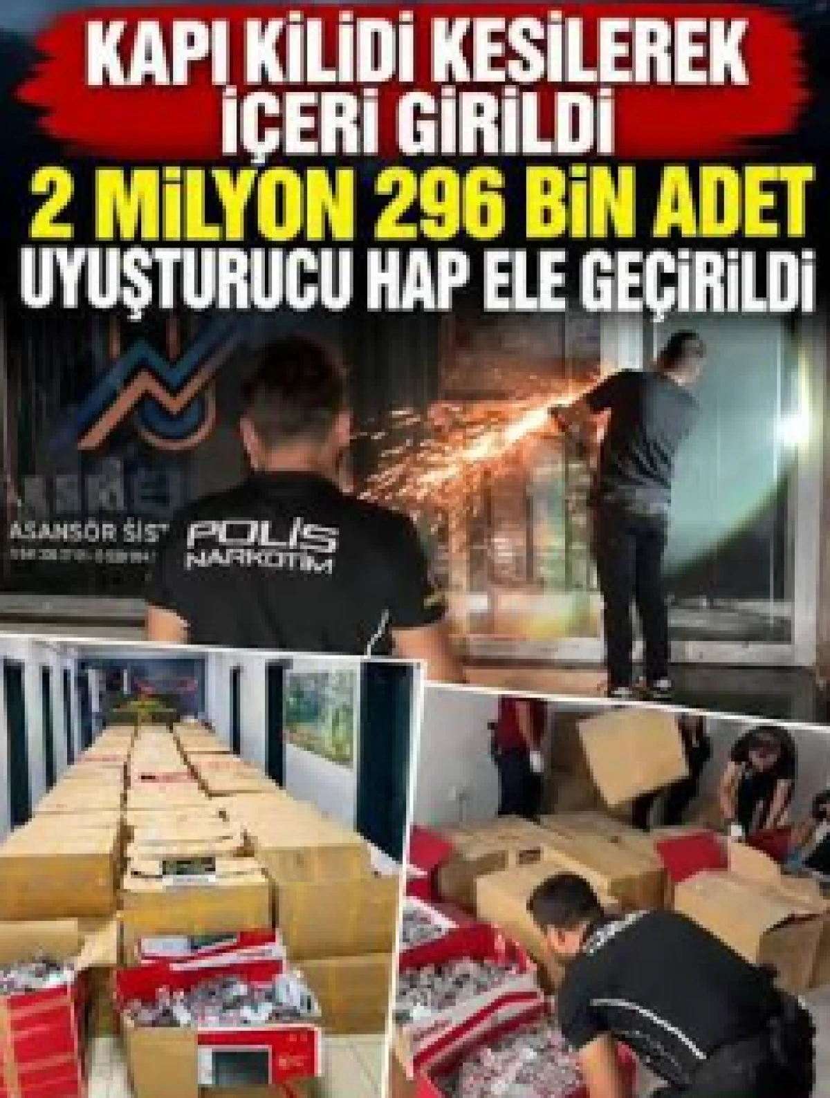 Mersin&rsquo;de 1 Milyon 29 Bin Sentetik Ecza  Maddesi Ele Ge&ccedil;irildi