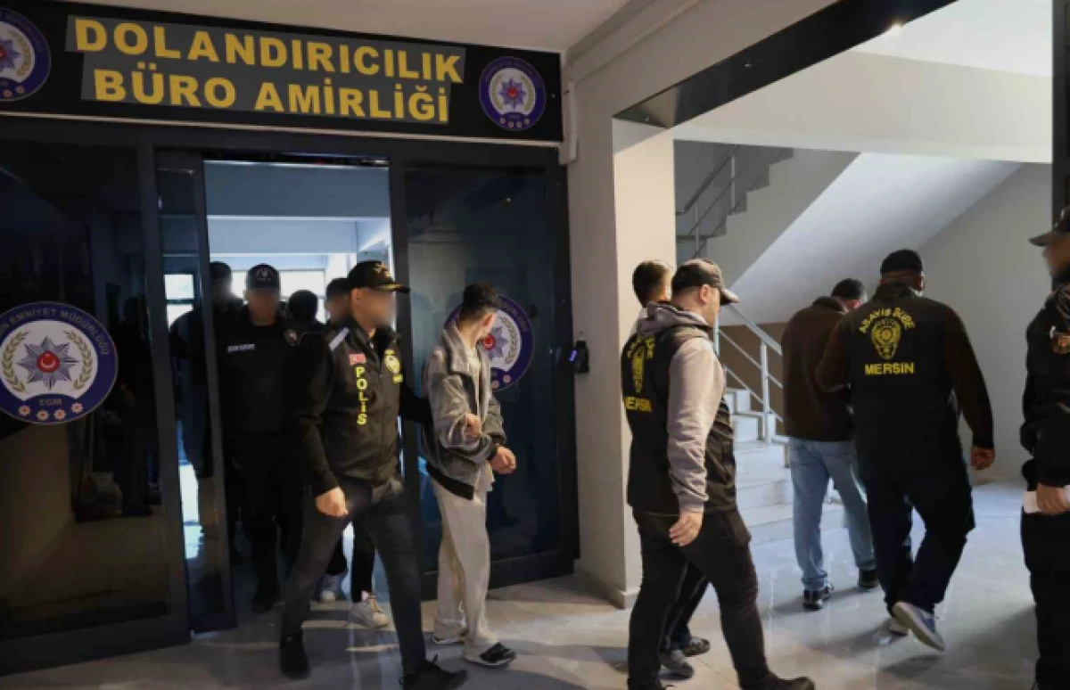 Mersin'de dolandırıcılık operasyonu!       