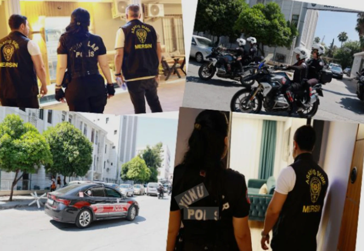 Mersin'de konaklama tesisleri denetlendi, aranan 3 ş&uuml;pheli yakalandı