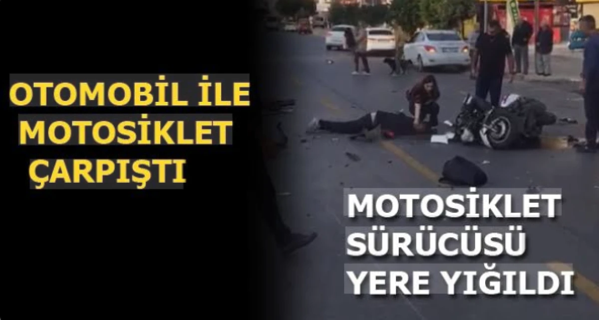Mersin'de meydana gelen trafik kazasında 1 kişi ağır yaralandı