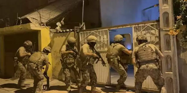 Mersin'de PKK/KCK'ya gece operasyonu