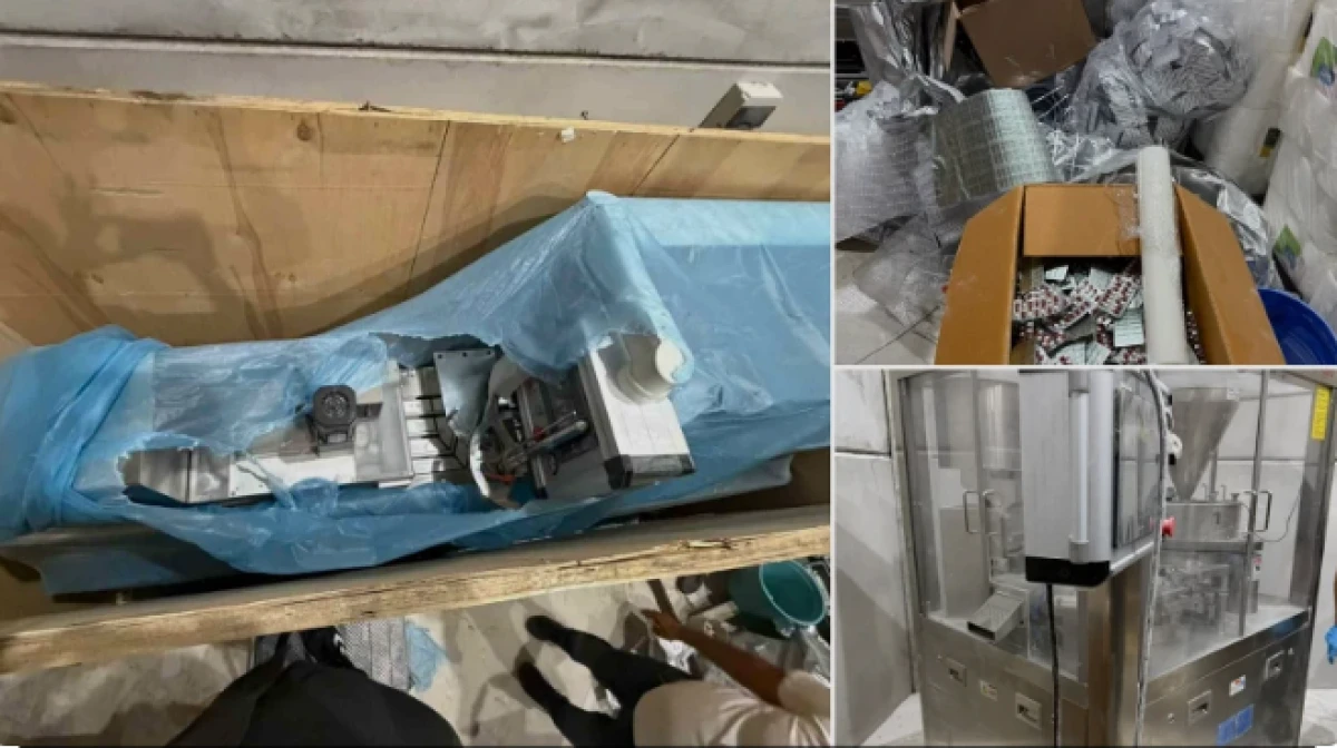 Mersin&rsquo;de plastik ambalaj d&uuml;kkanında uyuşturucu imalathanesi olduğu ortaya &ccedil;ıkarıldı