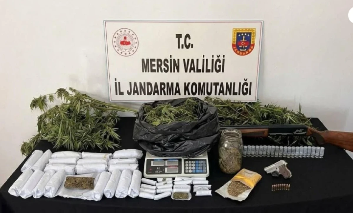Mersin&rsquo;de uyuşturucu operasyonları: 4 kişi tutuklandı