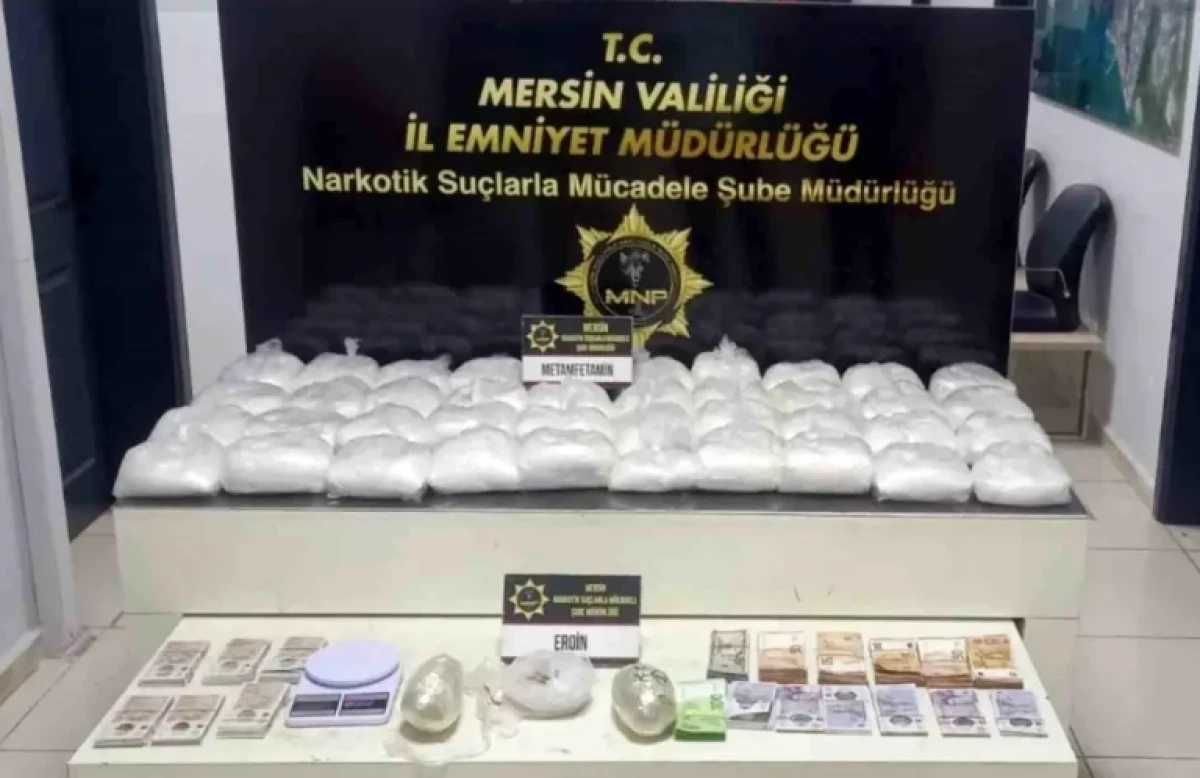 Mersin'de Uyuşturucu Operasyonu!                 