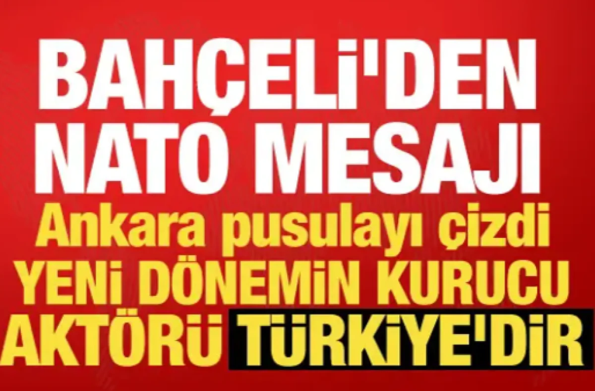 MHP lideri Bah&ccedil;eli'den &ouml;nemli a&ccedil;ıklamalar