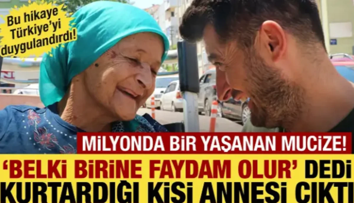Milyonda bir yaşanan mucize! 6 yıl &ouml;nce yaptığı bağış, annesinin hayatını kurtardı!