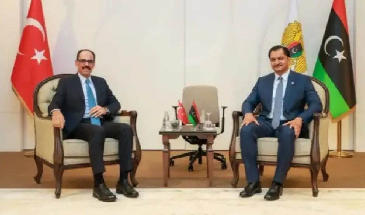MİT Başkanı Kalın, Saddam Hafter ile Libya'da g&ouml;r&uuml;şt&uuml;