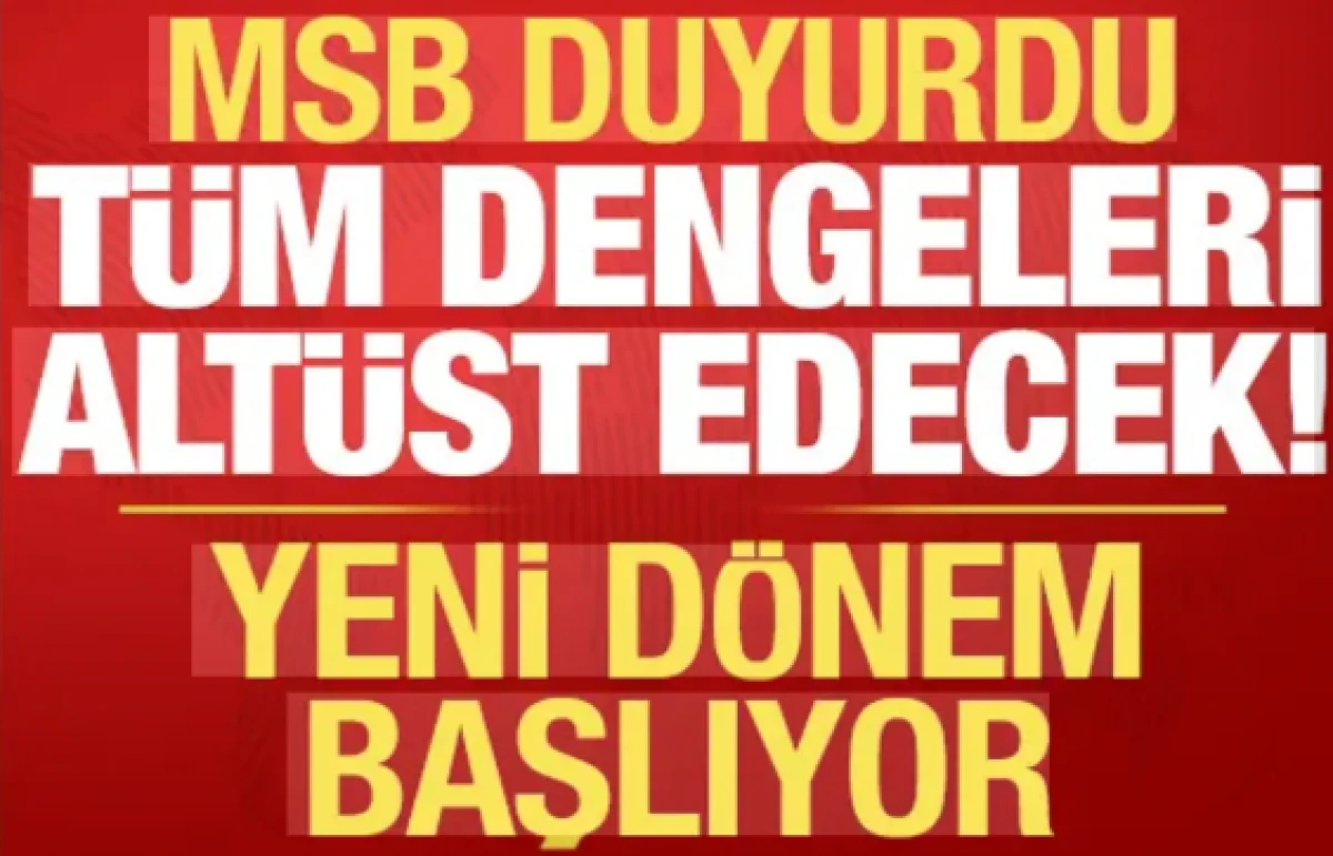  MSB duyurdu, dengeleri alt&uuml;st edecek! Mavi Vatan'da yeni d&ouml;nem...