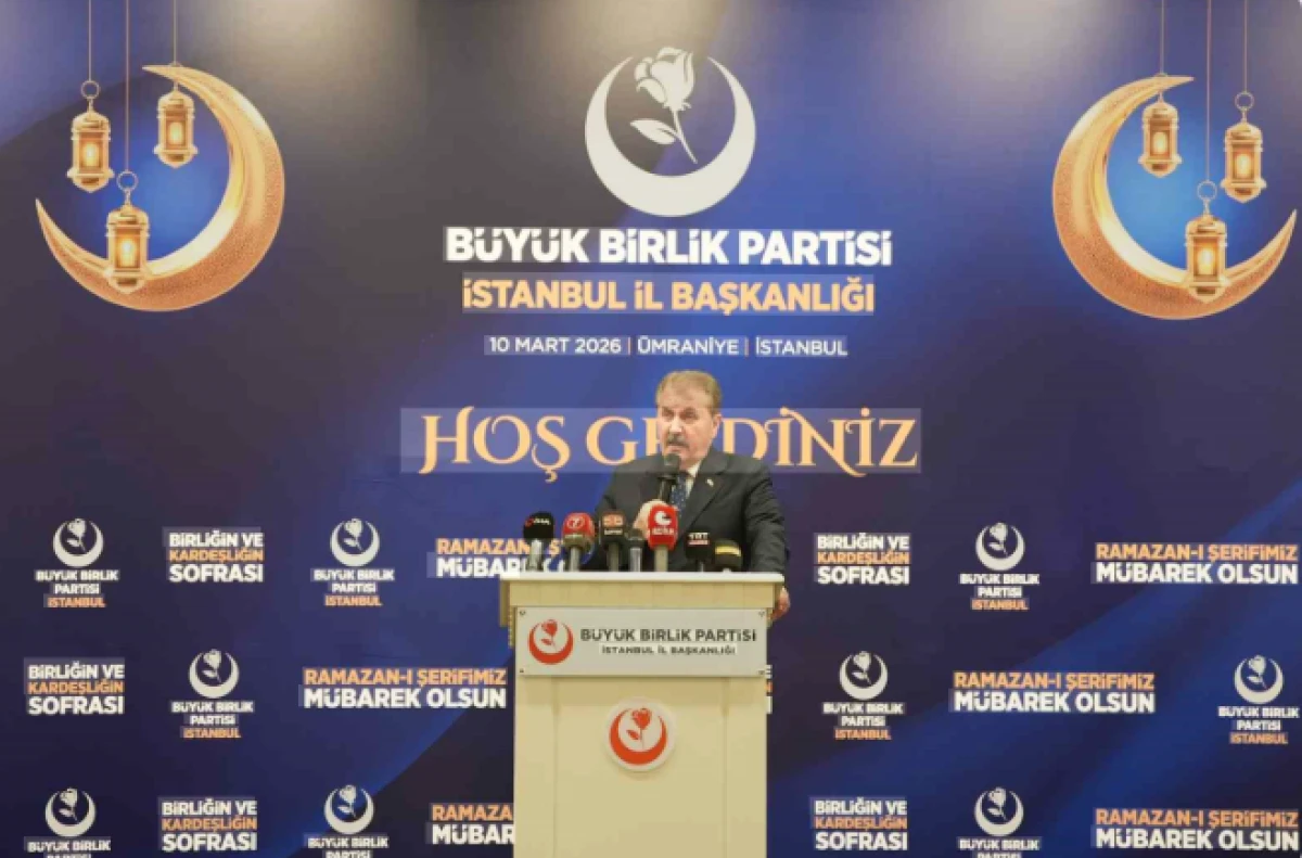 Mustafa Destici: Sadece T&uuml;rkiye i&ccedil;in değil, t&uuml;m yery&uuml;z&uuml; mazlumları i&ccedil;in g&uuml;&ccedil;l&uuml; olmak zorundayız