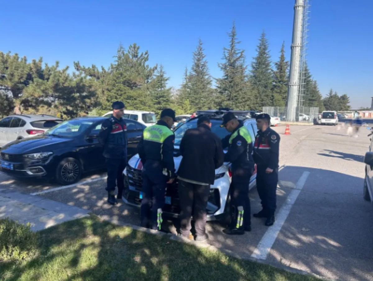 Nevşehir'de saldırı i&ccedil;in aracından inen şahsa 180 bin TL ceza