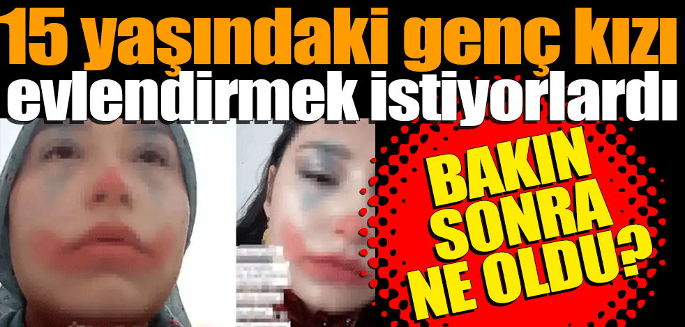 Niğde'de 15 yaşında ki kız zorla evlendirilmek istendiğini söyledi