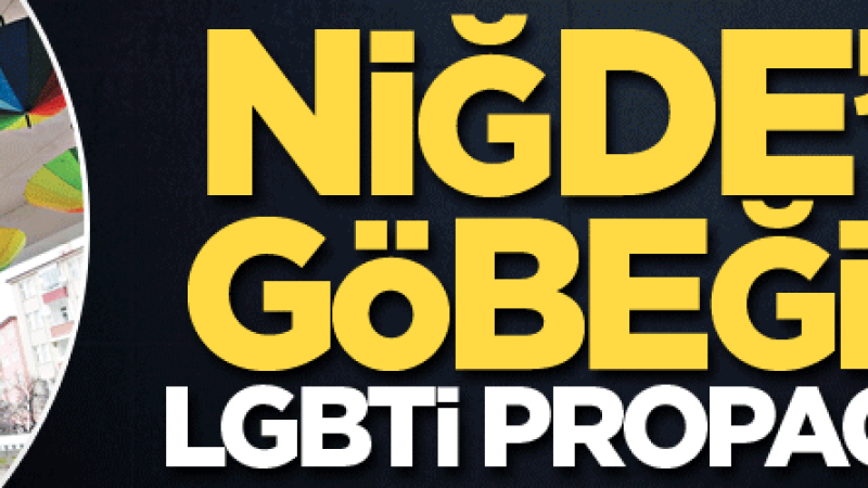 Niğde’nin göbeğinde LGBTİ propagandası                  