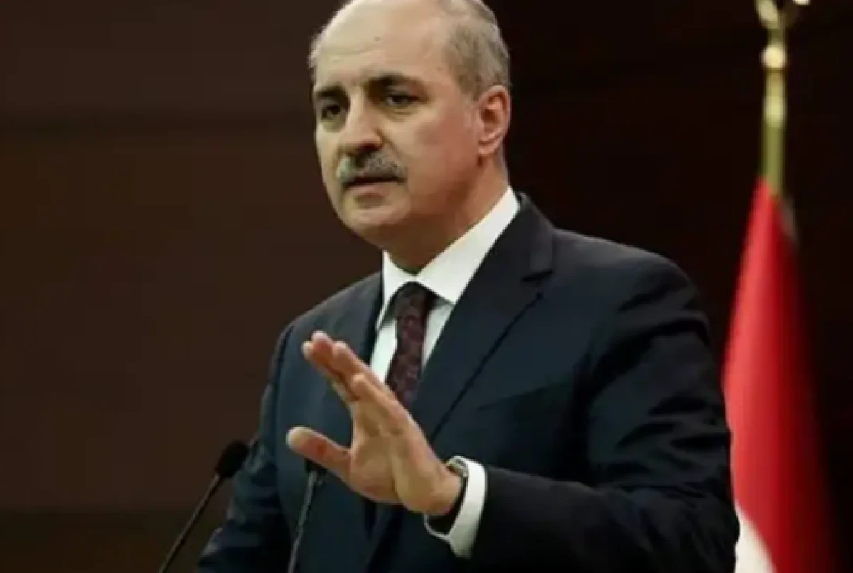 Numan Kurtulmuş, İYİ Partili T&uuml;rkoğlu ile g&ouml;r&uuml;şt&uuml;