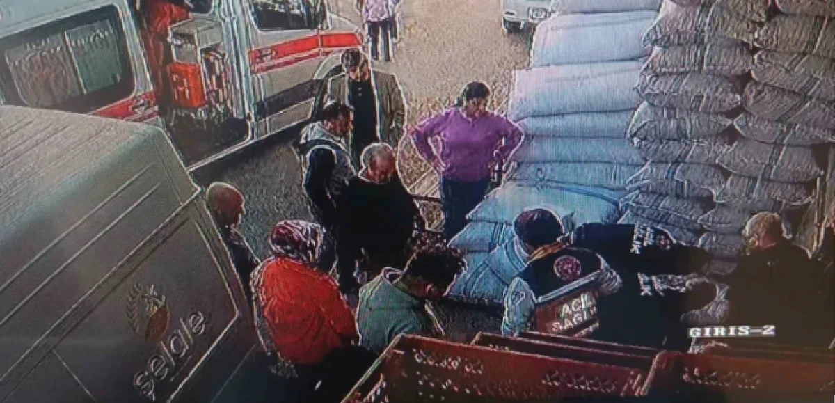 &Ouml;l&uuml;m, fırın &ccedil;alışanını molada yakaladı                  