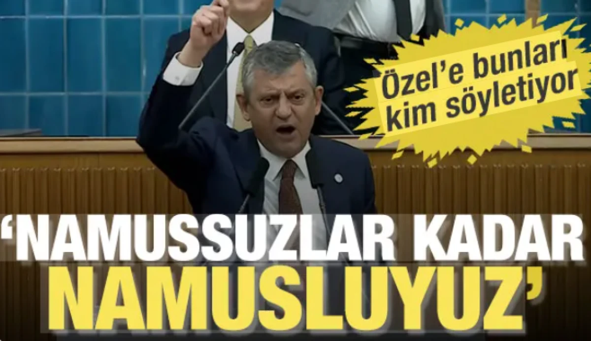 &Ouml;zg&uuml;r &Ouml;zel'den itiraf mı gaf mı: "Biz namussuzlar kadar namusluyuz"