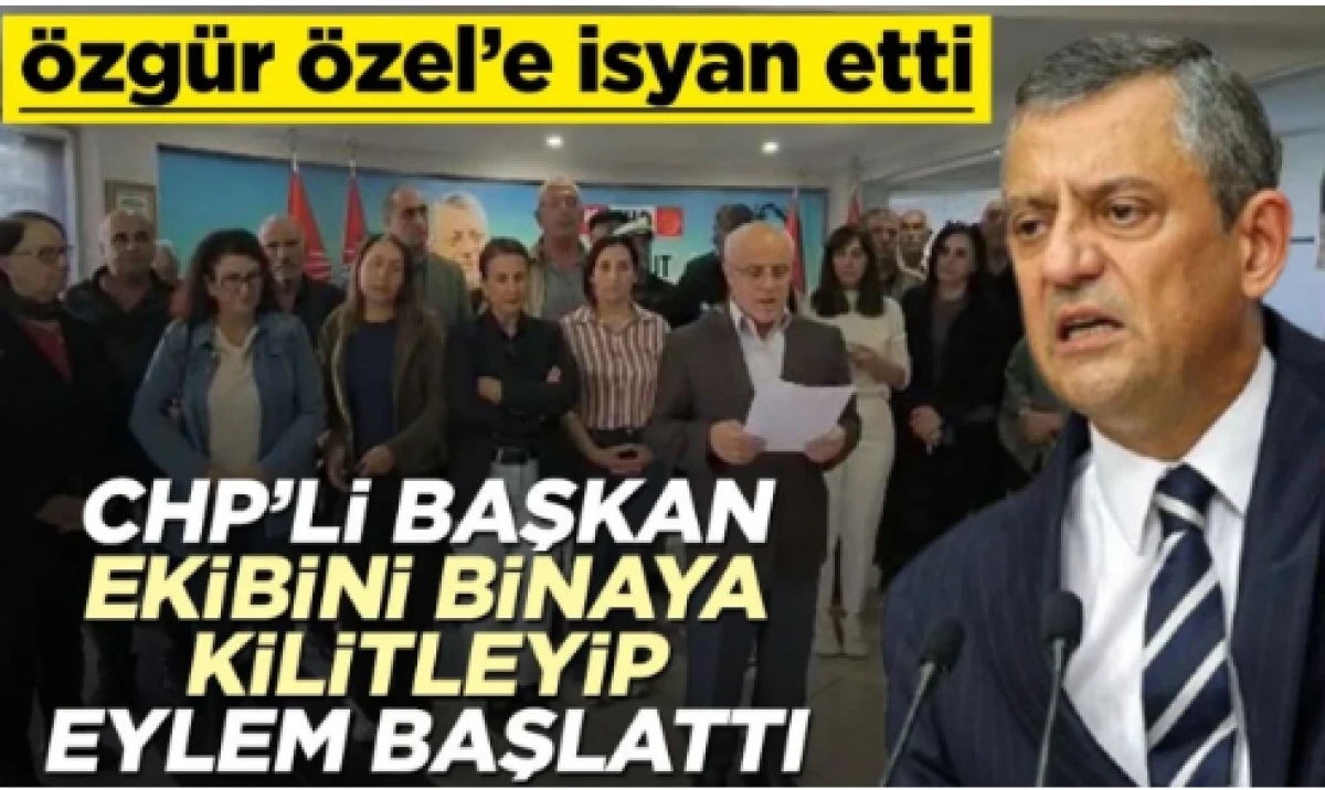 Özgür Özel'e isyan etti!                                 