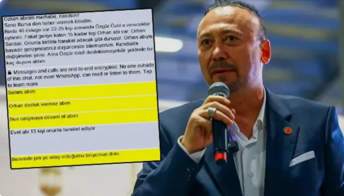 &Ouml;zkan Yalım'ın telefonunda şok mesajlar! CHP'nin kurultay pazarlığı ortaya &ccedil;ıktı