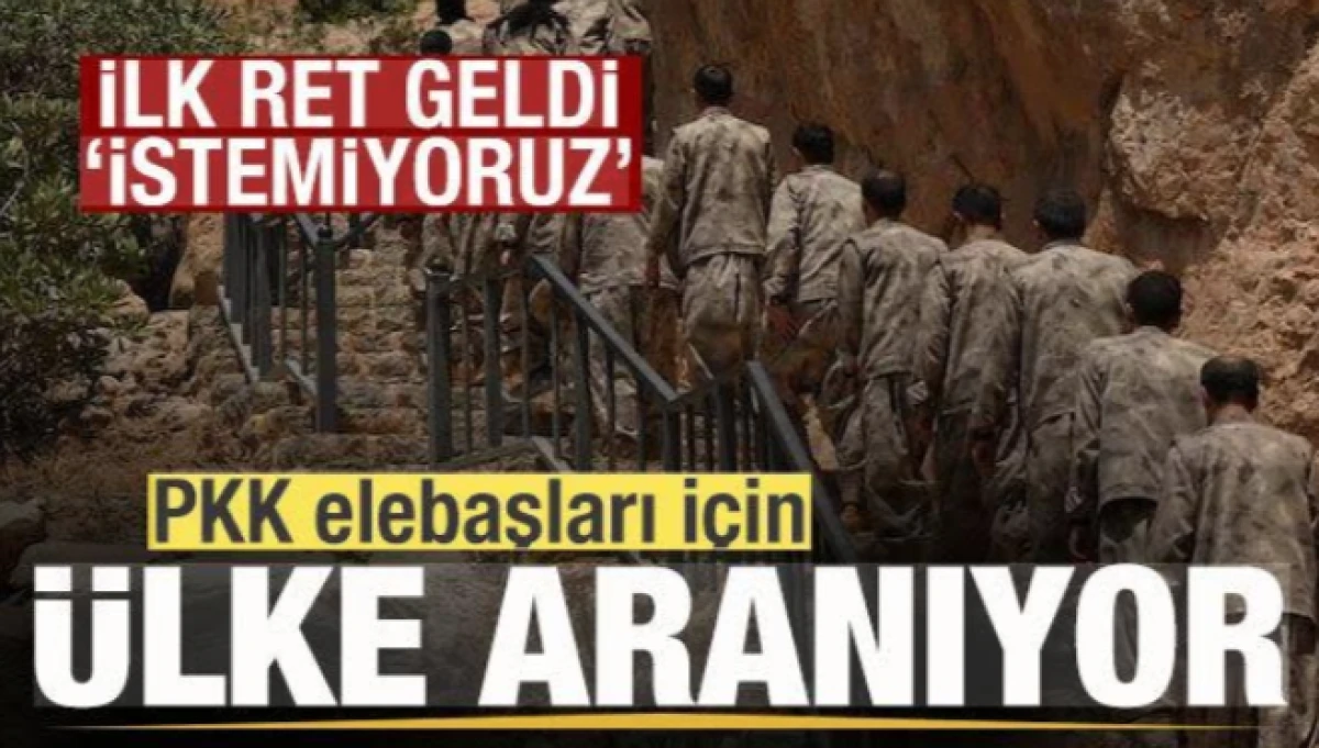 PKK elebaşları i&ccedil;in &uuml;lke aranıyor! İlk ret geldi: İstemiyoruz