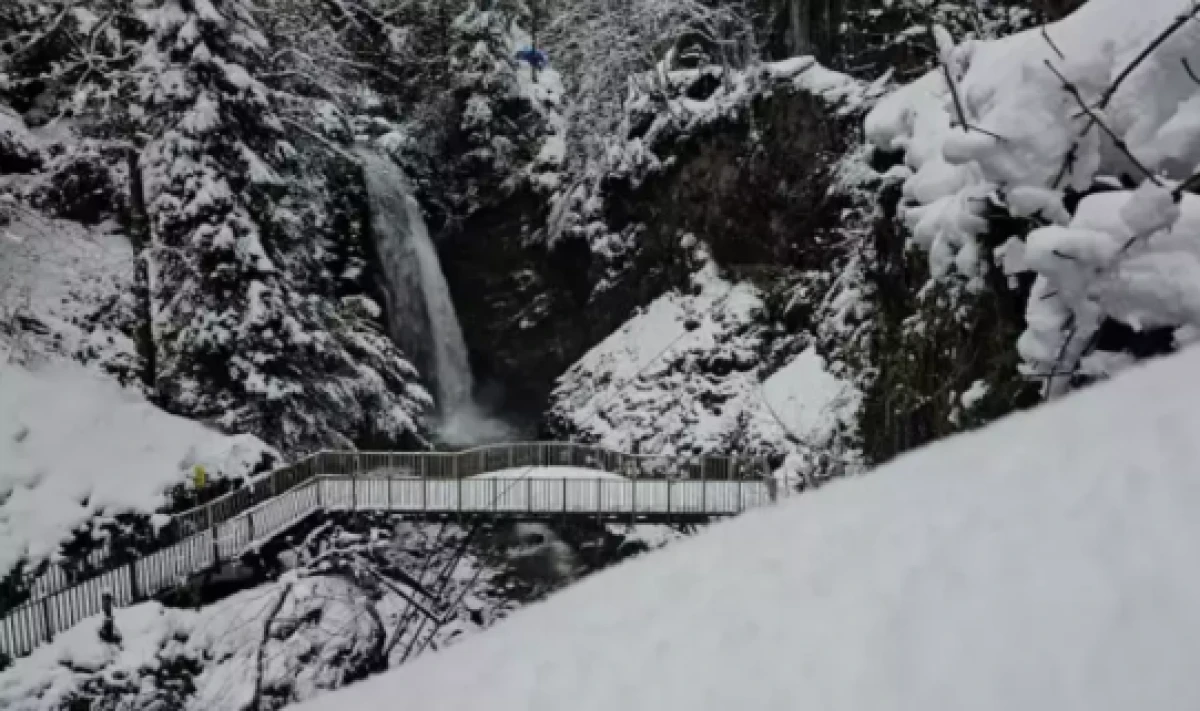 Rize'de kar yağışı etkisini s&uuml;rd&uuml;r&uuml;yor!            