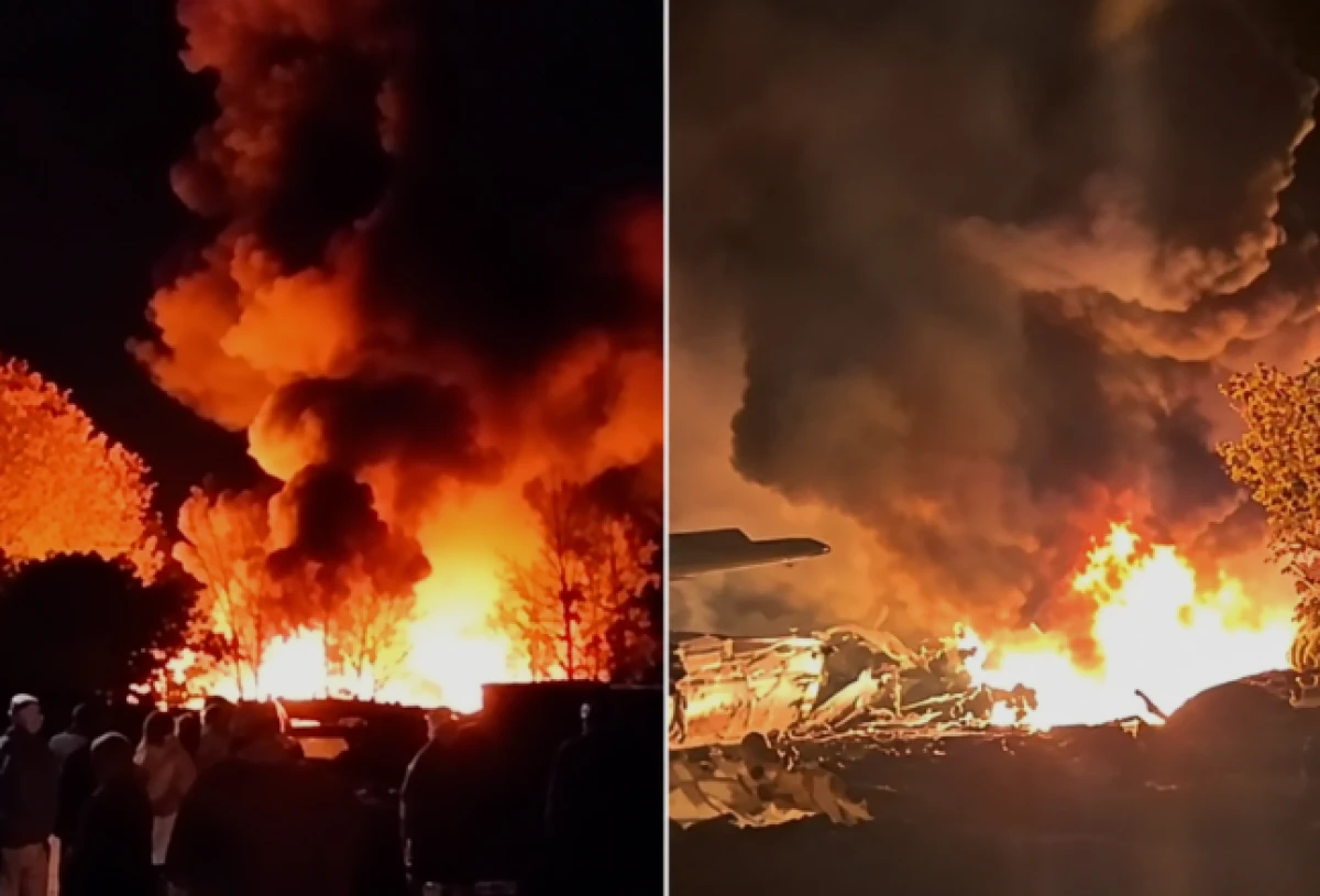 Rusya'da n&uuml;kleer kapasiteli bombardıman u&ccedil;ağı d&uuml;şt&uuml;