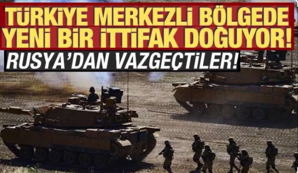 Rusya'dan vazge&ccedil;tiler! T&uuml;rkiye merkezli b&ouml;lgede yeni bir ittifak doğuyor