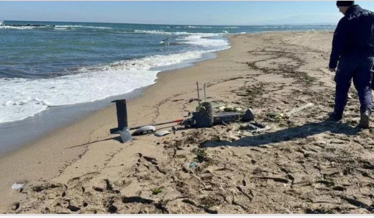 Sakarya'da halk plajında 'İHA' alarmı!                                 