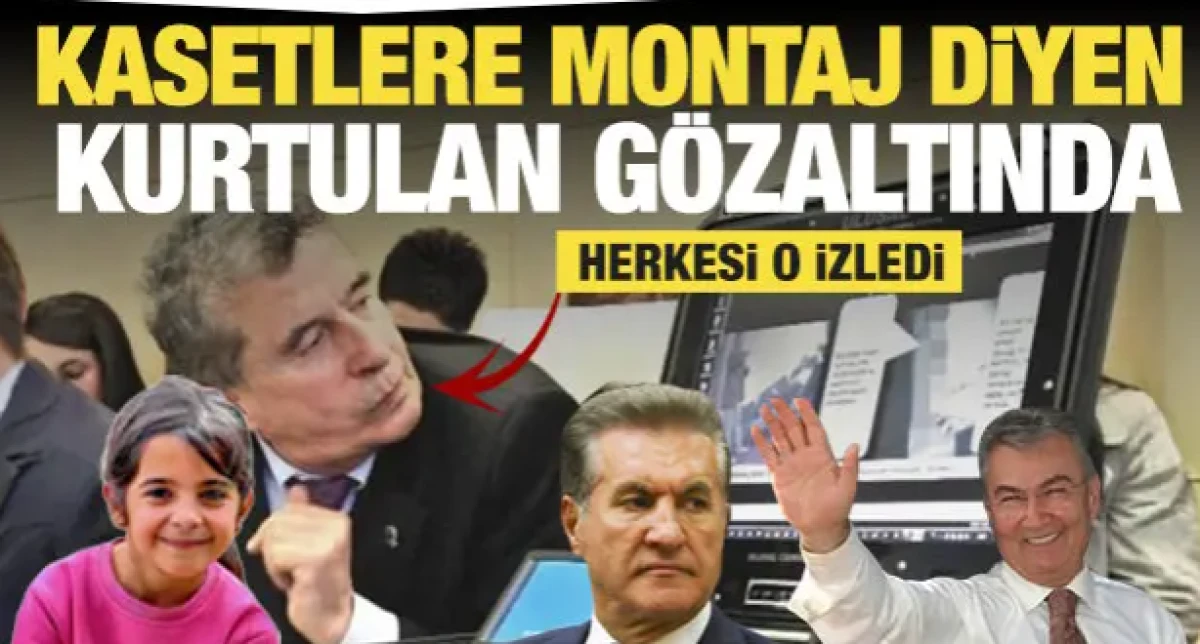 Sarıg&uuml;l ve Baykal kasetlerine montaj diyen Uğur Kurtulan g&ouml;zaltına alındı