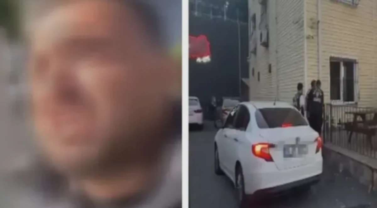 Sarıyer'de husumetlisini silahla yaralayan ş&uuml;pheli, saldırı anını cep telefonuyla kaydetti