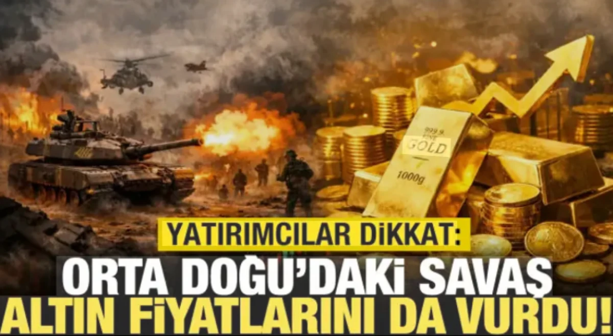 Savaş altını vurdu! Fiyatlar d&uuml;ş&uuml;yor