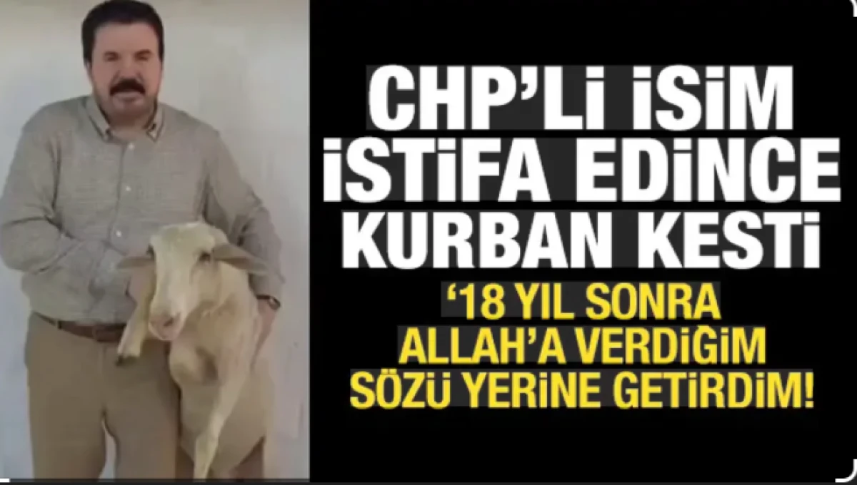 Savcı Sayan, &Ouml;nder Sav'ın istifa sonrası 18 yıllık adağını kesti