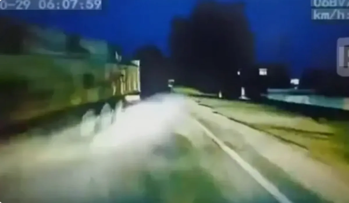 Savrulan dorse can aldı: Şırnak'taki kaza anı kameraya yansıdı
