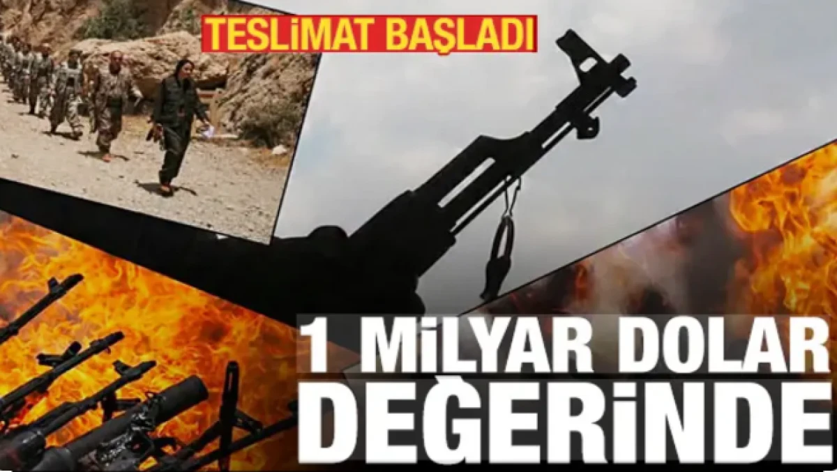 SDG silah teslimine başladı! Değeri 1 milyar dolardan fazla
