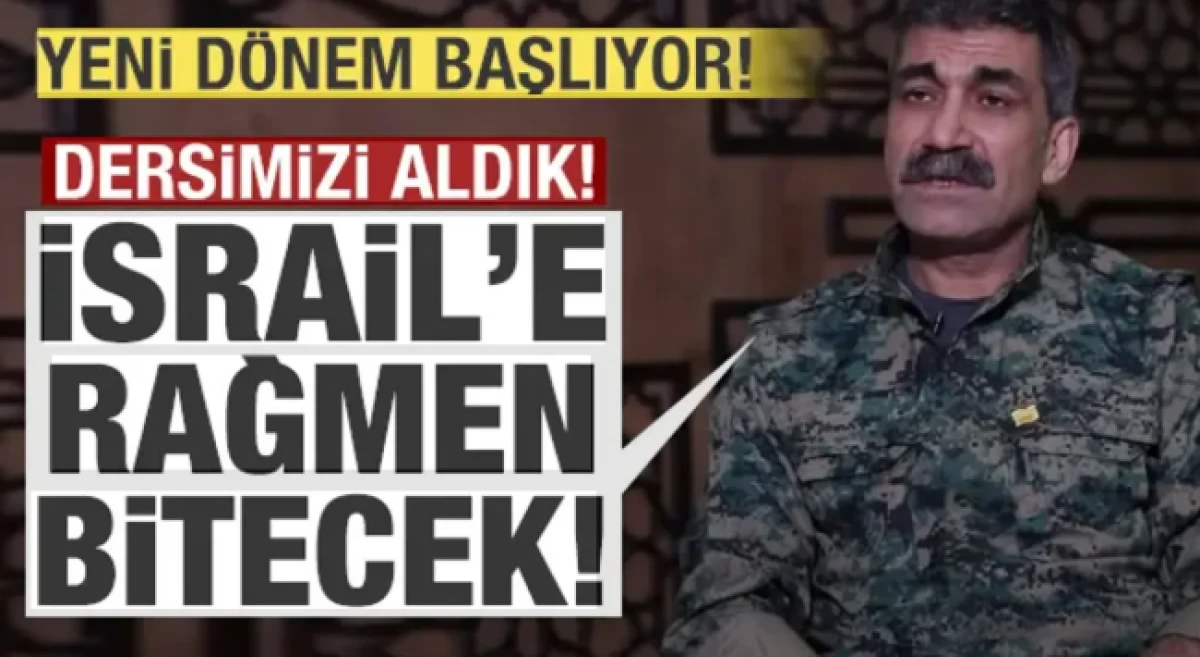 SDG'den a&ccedil;ıklama! Dersimizi aldık! İsrail'e rağmen bitecek