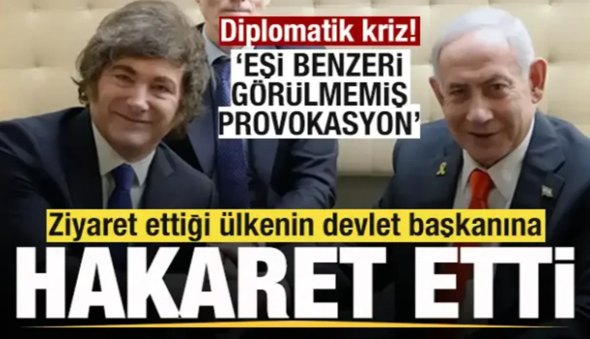 Se&ccedil;im &ouml;ncesi gittiği &uuml;lkenin devlet başkanına hakaret etti! Diplomatik krize neden oldu