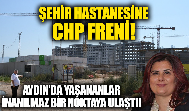 Şehir hastanesine CHP freni                