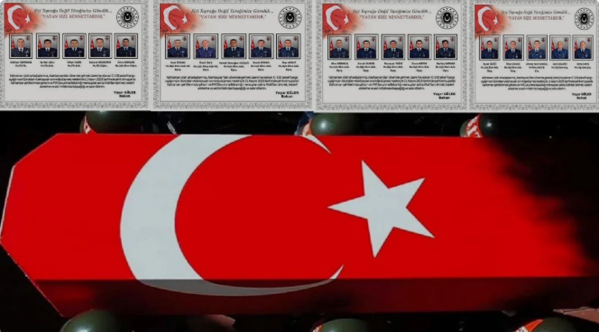 Şehitlerimizin kimlikleri ve memleketleri belli oldu 