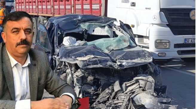 Şeker-İş Sendika Başkanı Mustafa Kılıç kazada hayatını kaybetti 