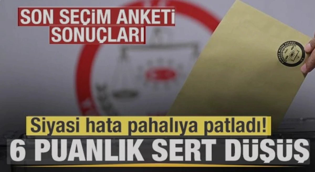 Siyasi hata pahalıya patladı!            