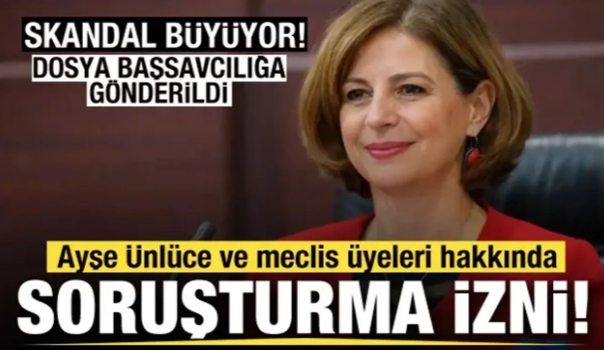 Skandal b&uuml;y&uuml;yor! Eskişehir B&uuml;y&uuml;kşehir Belediye Başkanı Ayşe &Uuml;nl&uuml;ce hakkında soruşturma