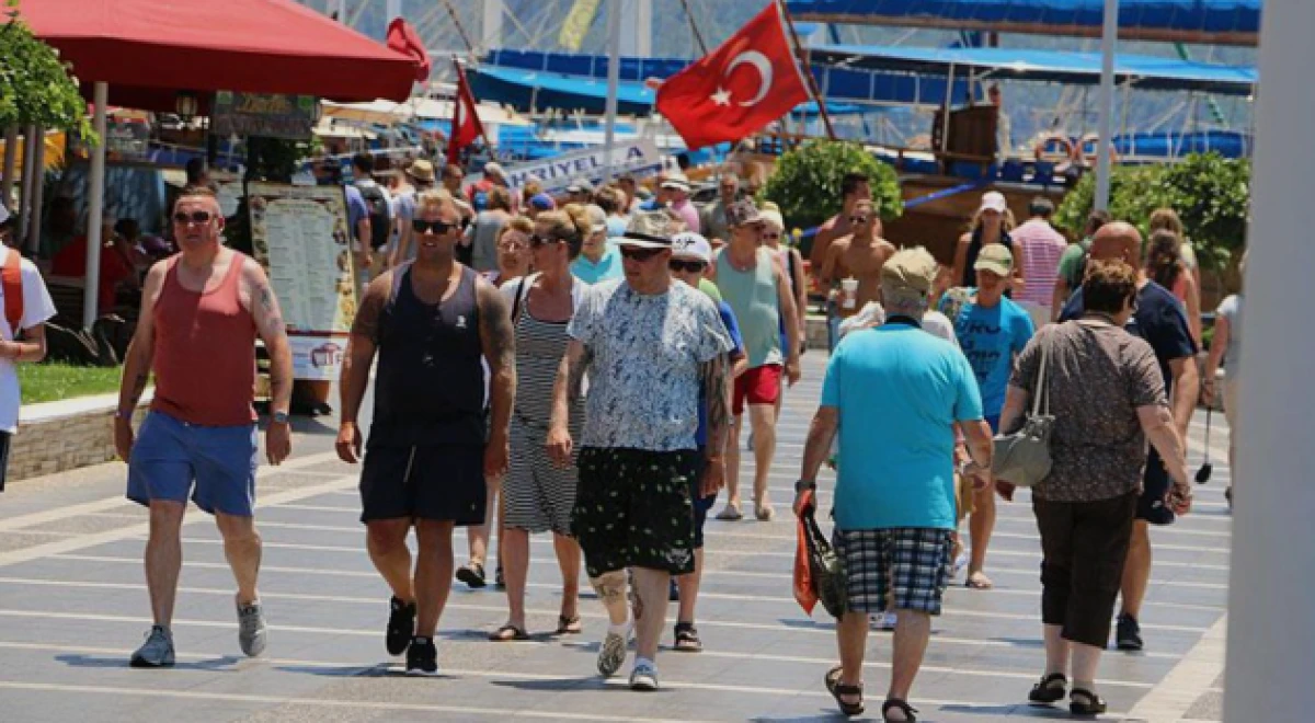 Son 8 ayda en fazla yabancı ziyaret&ccedil;i Rusya ve Almanya'dan